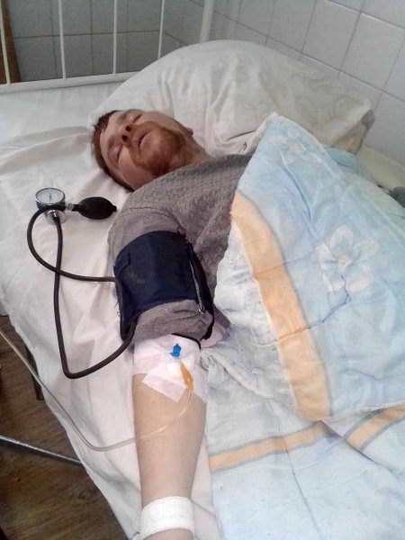 Борис Глушак Борис Глушак у лікарні