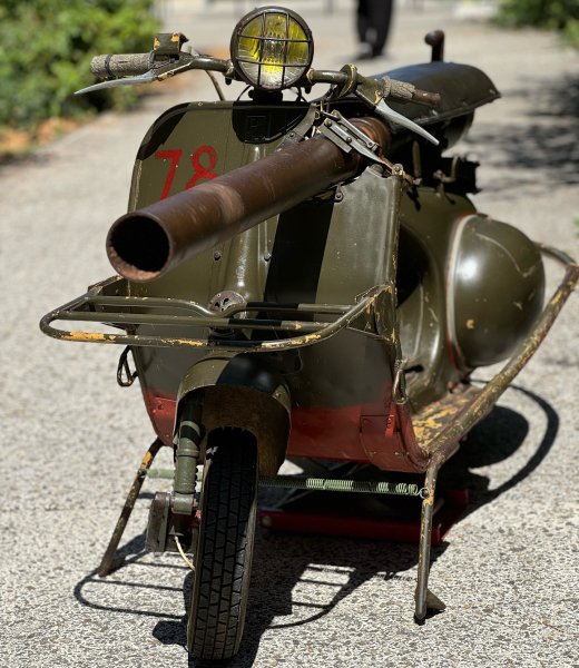 воєнний скутер воєнний скутер, скутер Vespa, Vespa TAP150, моторолер Vespa