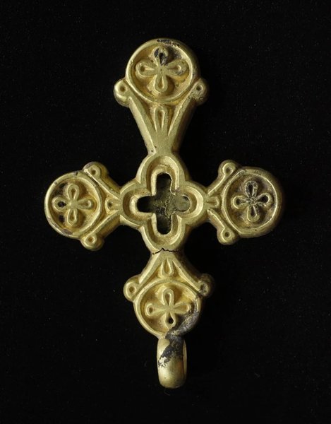 серьга, крест, фото