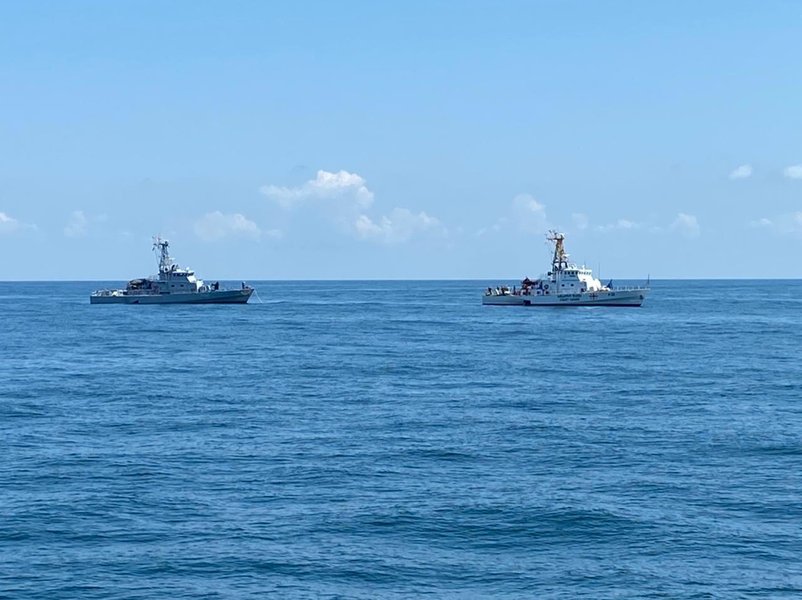 Грузинский патрульный катер Island