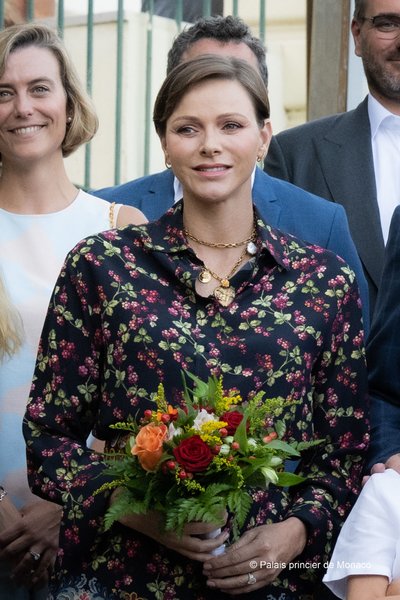 княгиня шарлен, князь альбер, княжество монако, монако