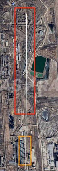 Нафтохімічний завод у Стерлітамаке на супутникових знімках