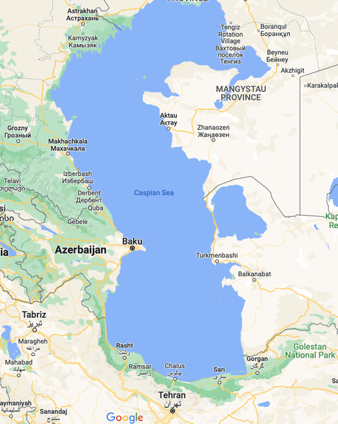 Маршрут постачання зброї з Ірану в РФ