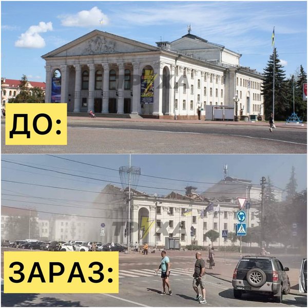 Драматический театр им. Шевченко в Чернигове