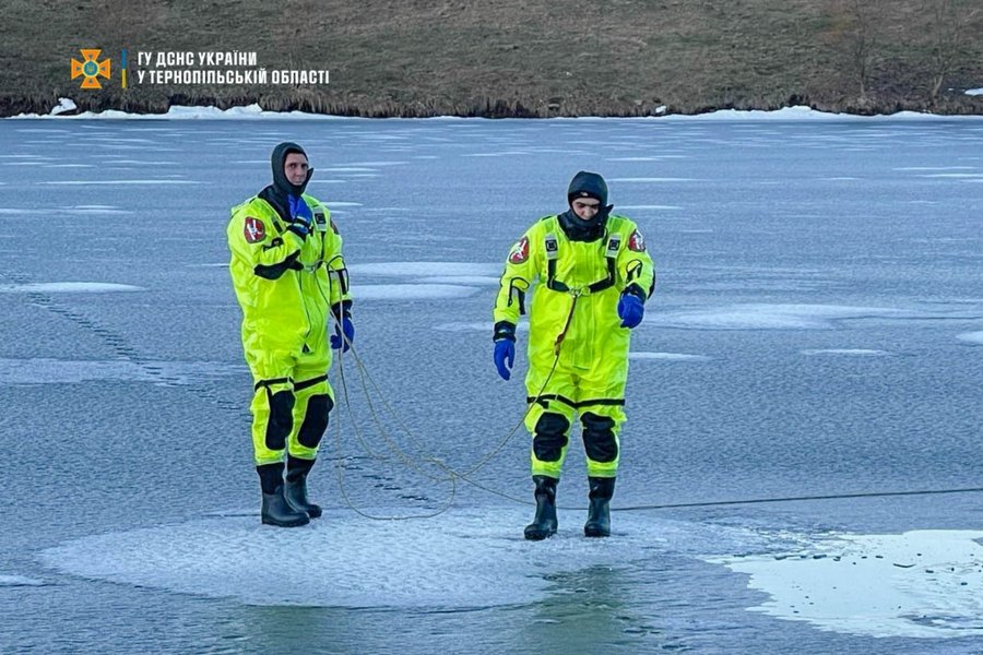 трагедія на Тернопільщині, ставок, лід, діти, ДСНС