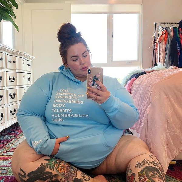 Тесс Холидей, фигура, модель