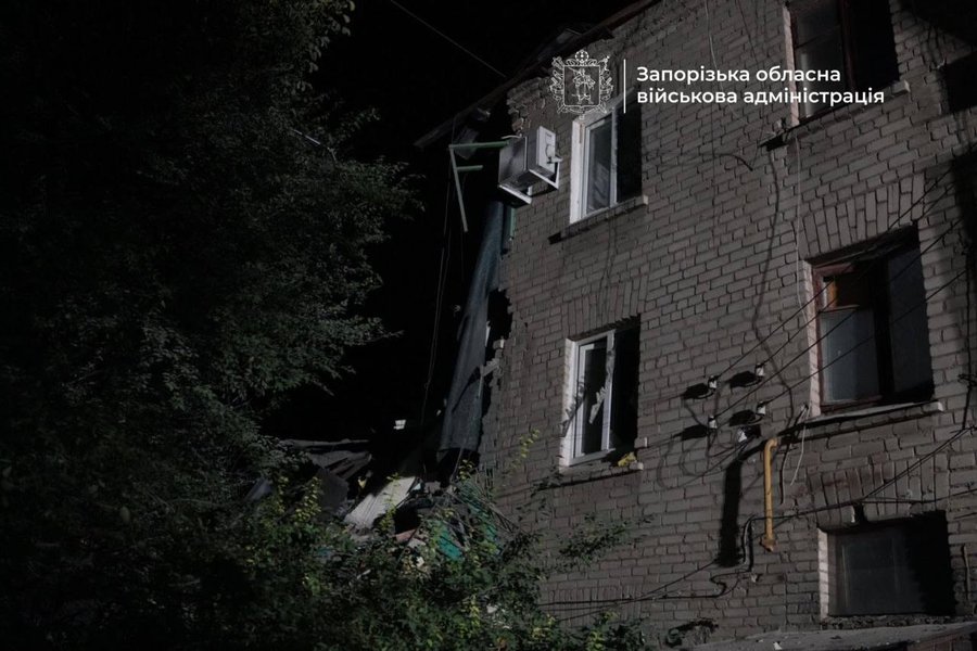 Запоріжжя зазнало ударів одразу в кількох місцях
