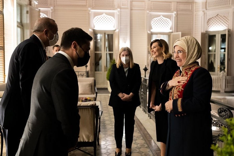 Зеленские, Турция, визит, Эрдоган