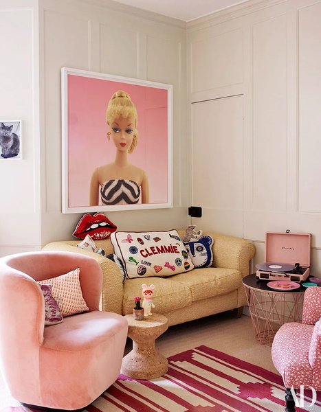 Architectural Digest, клаудия шиффер, мэттью вон, дом клаудии шиффер, супермодель