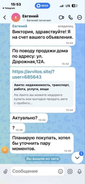 Цыганова Цыганова показала переписку с мошенником