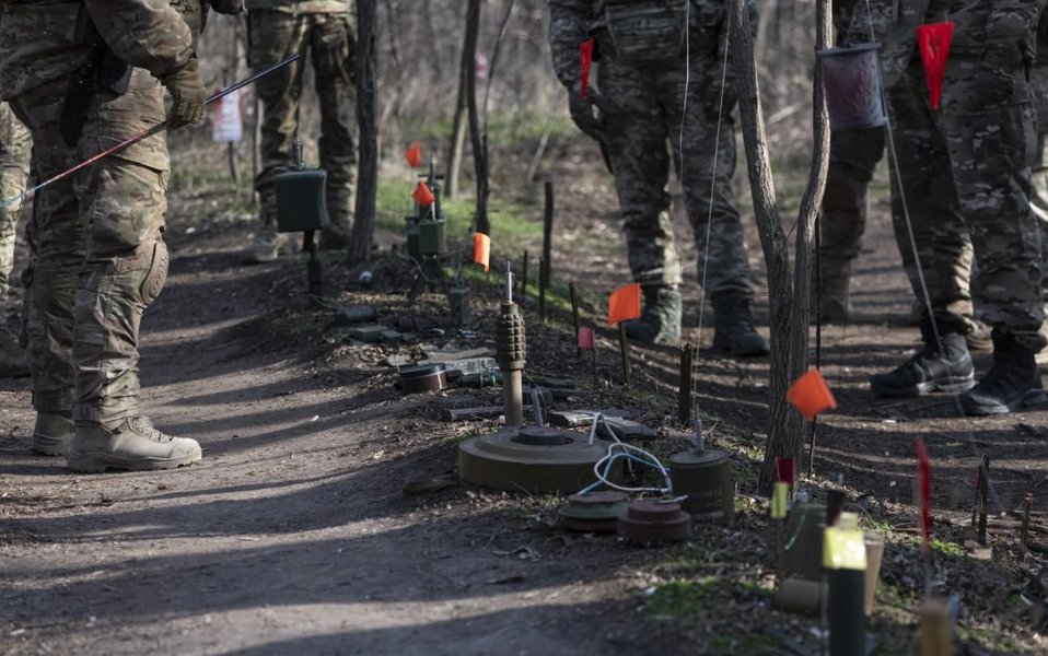 Підготовка бійців ЗСУ на полігоні