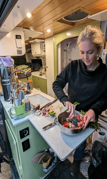 Мільйонерка Кейтлін Пайл, продала особняк, продала все, кинула старе життя, купила фургон, життя на колесах, подорожі