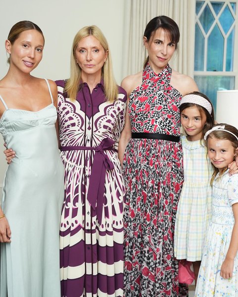 Принцесса Мария-Олимпия, кронпринцесса Мари-Шанталь и Кэролайн Зибер