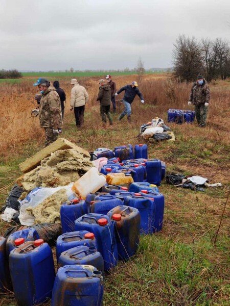 Очистка реки Козка в Киевской области Загрязнение реки