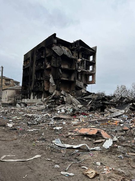 Бородянка обстрелы разрушения ГСЧС спасатели оккупанты