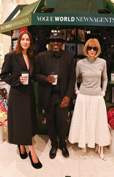 Алекса Чанг, Эдвард Эннинфул, Анна Винтур фото 2023