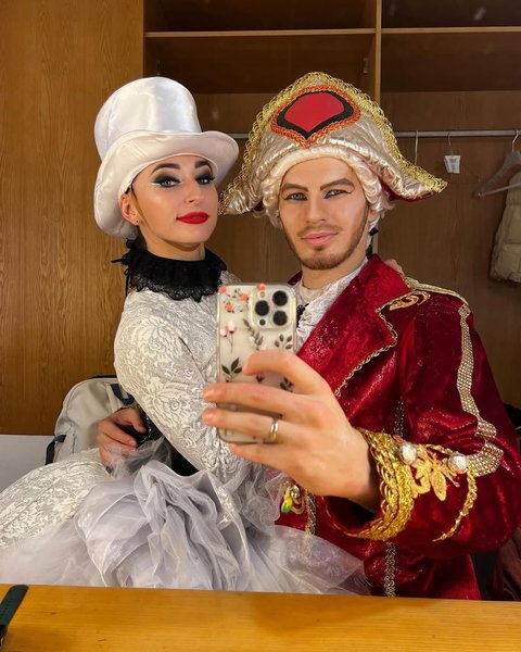 Григорий Мельников с женой