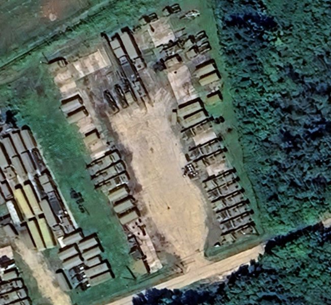 Хабаровський радіотехнічний завод. Супутникові знімки