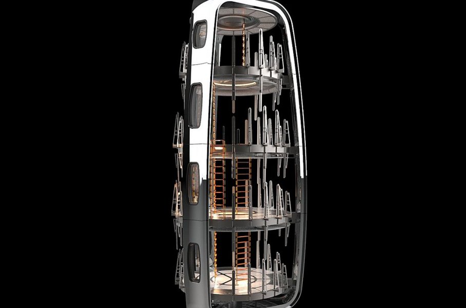 поселение, Луна, город