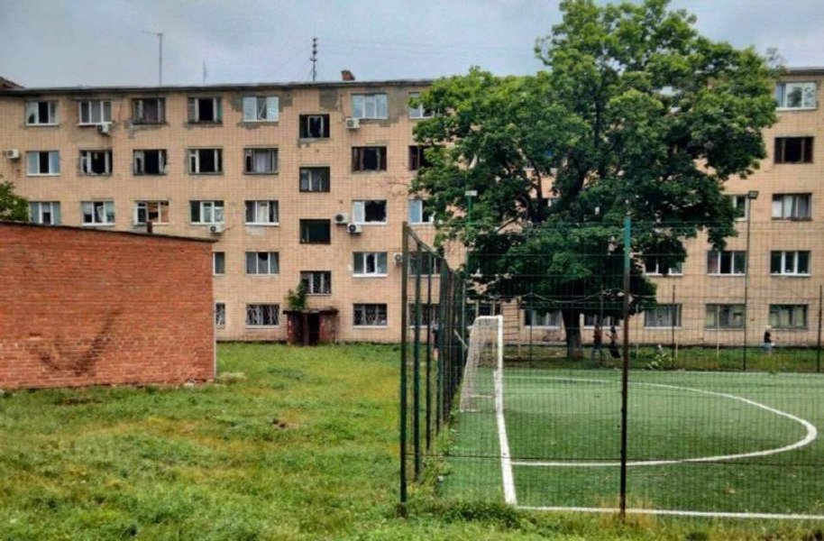 Последствия ракетного удара по Полтавскому району