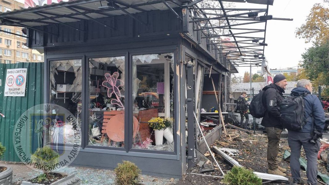 Наслідки нічної атаки БПЛА на Київ 29 жовтня