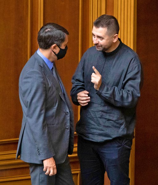 Дмитро Разумков, Давид Арахамія