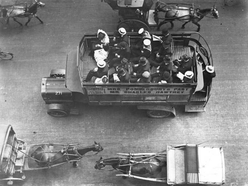 Лондон 1907 рік ретро фото