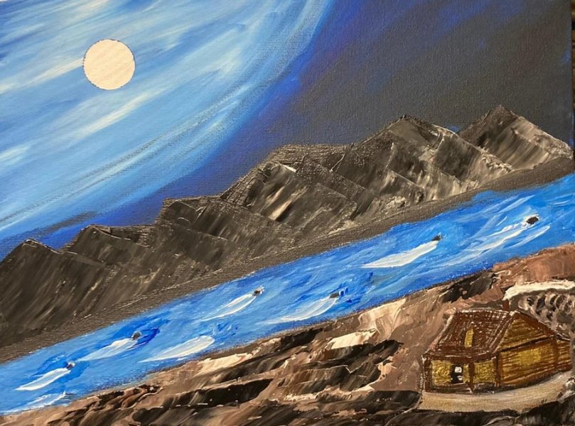 Усама бен Ладен, Аль-каида, Омар бен Ладен, сын, художник, картины