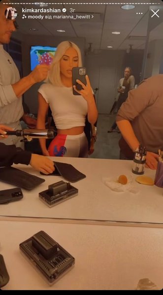 Ким Кардашьян в новом образе