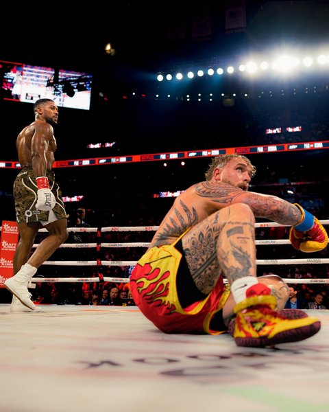 джейк пол энтони джошуа бой