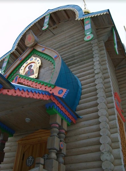 Володимирська церква в Валдайській резиденції Путіна