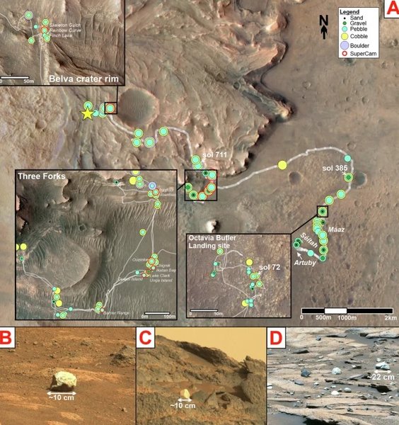Марс каміння