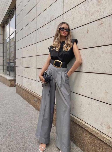 Свободные брюки