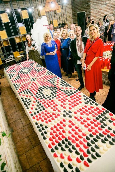 Рушник из вареников