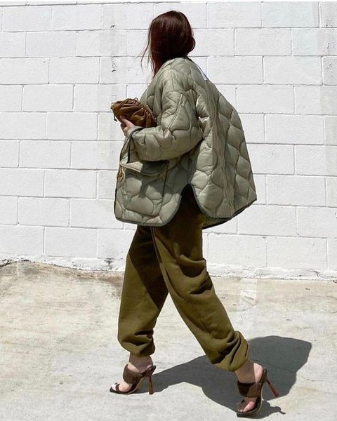 Стеганая куртка тренды осени 2022