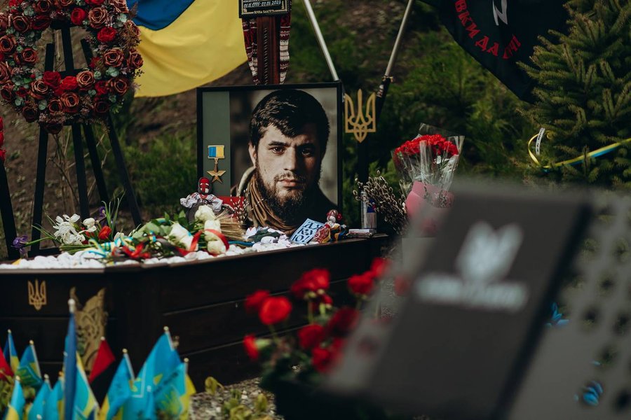 Годовщина смерти, Дмитрий Коцюбайло, Волки Да Винчи, Герой Украины, война РФ против Украины, присяга добровольцев