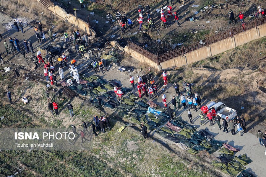 иран, крушение украинского лайнера