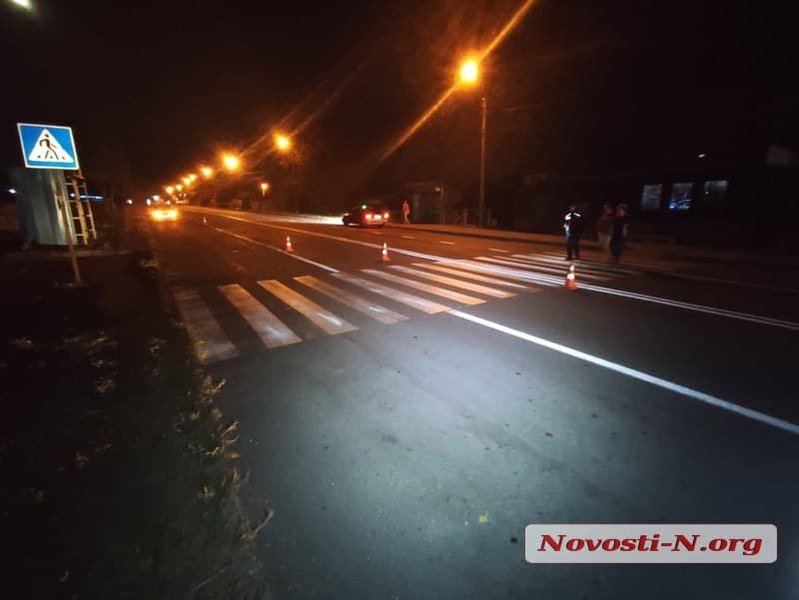 В Николаеве на переходе насмерть сбили 11-летнюю девочку