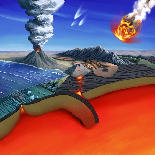 Метан, Земля