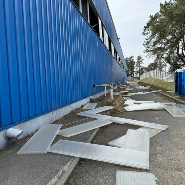 Последствия атаки Shahed в Днепре