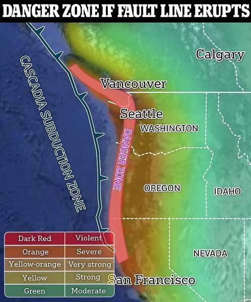 розлом океан каліфорнія
