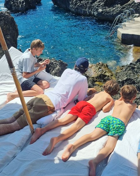 Антуан Арно, Наталья Водянова, дети