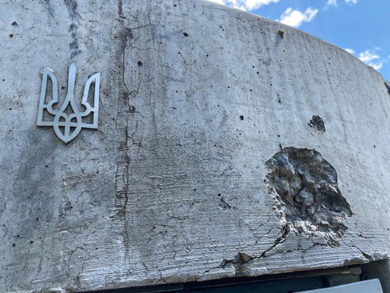 Українські захисники потрапили під обстріл