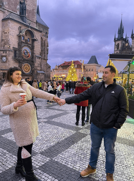 Ірина Шуката з чоловіком