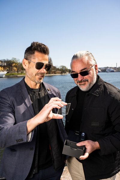 Керівники Global Music Vault Люк Дженкінсон та Альфонс Карабуда