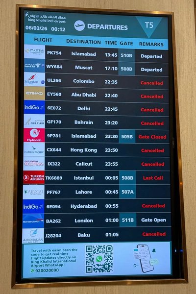 эр рияд отмененные рейсы