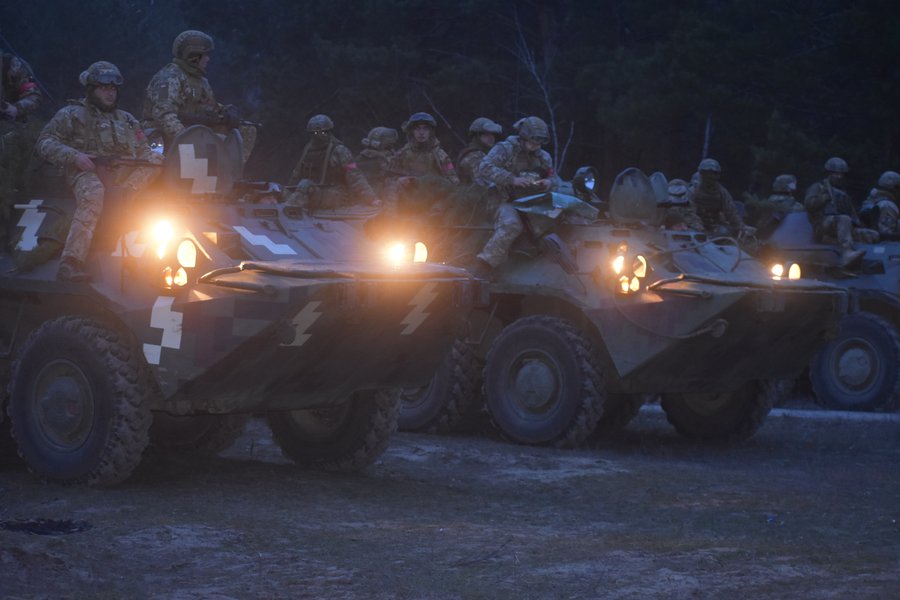 ВСУ, десантники, учения, тренировка,