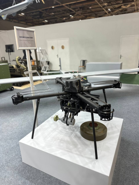 Дрон Fury PRO на виставці Eurosatory 2024 Дрон Fury PRO, Eurosatory 2024
