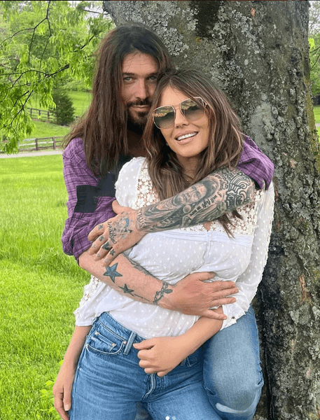 Элизабет Херли и Билли Рэй Сайрус