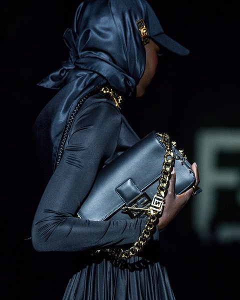 Fendi, Versace, сумки, Fendace